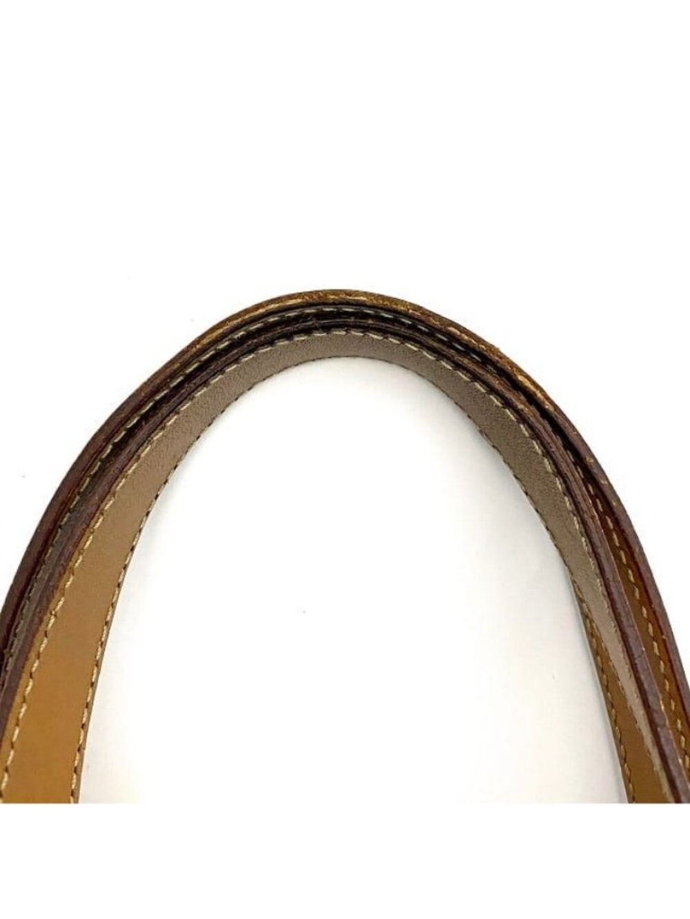 Celine Handbag Brown Macadam Tote Bag Leather - Picture 7 of 10